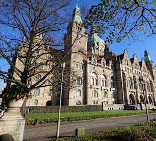 Neues Rathaus Maschparkseite