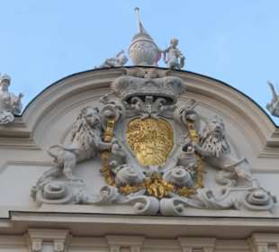 Das Obere Belvedere (Vorderansicht)