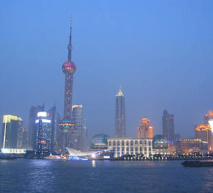 Skyline von Shanghai