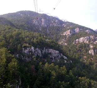 Aussicht bei der Tour bergauf
