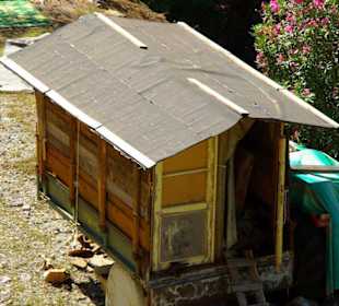 Der Staudamm selbst in voller Pracht