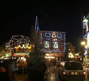 Auf dem Weihnachtsmarkt