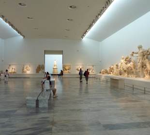 Teile des Zeus Tempels