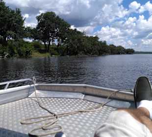 Auf dem Chobe River