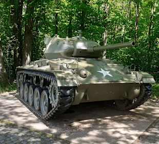 Amerikanischer Panzer 1945 in Forbach