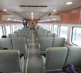 1. Klasse, viel Beinfreiheit