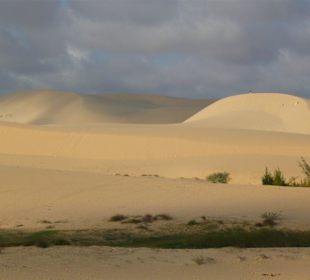 weiße Sanddünen