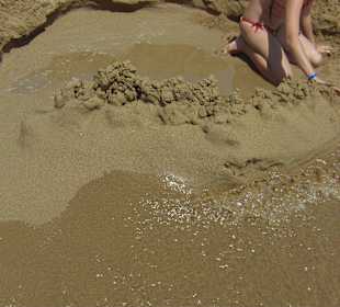 Alles Bauwerk einige gerade wieder im Aufbau 