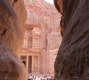 Erster Blick auf Petra