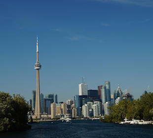 Blick auf die Skyline