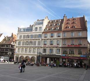 Altstadt Straßburg im Frühling
