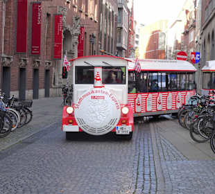 Der Stadtmusikanten-Express in der Langenstraße