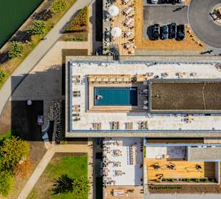 Außenansicht PAPA RHEIN - Hotel & Spa