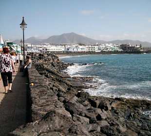 Weg zur Playa Dorada