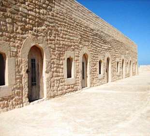 Blick auf die Räume