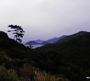 Blick über die Bucht von Icmeler nach Turunc