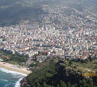 Alanya von der Festung gesehen