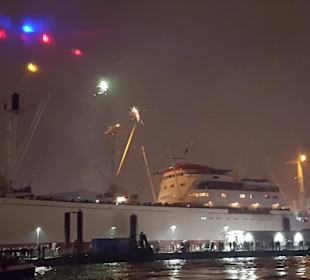 Mitternacht auf der Barkasse "Peter II"