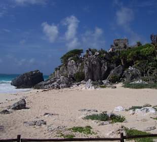 Tulum am Strand