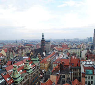 Widok z Mostku na Ratusz