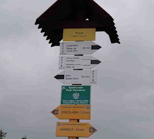 Berg Schneekoppe/Śnieżka