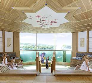 Größte Sauna der Welt - Koi-Sauna