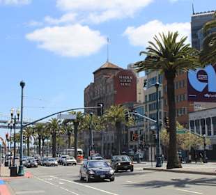 Einkaufsstraße am Fisherman's Wharf