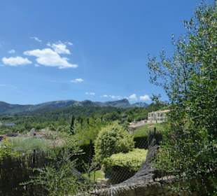 Ausblick beim Aufstieg zum Kalvarienberg