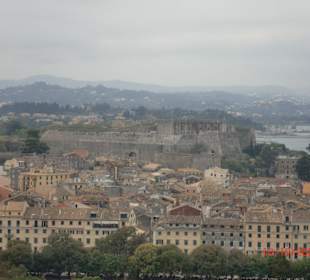 Blick von der Alten auf die Neue Burg
