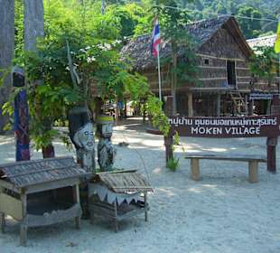 Dorf der Einheimischen