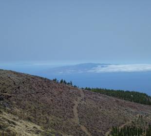 Bei der Abfahrt, La Palma u. La Gomera