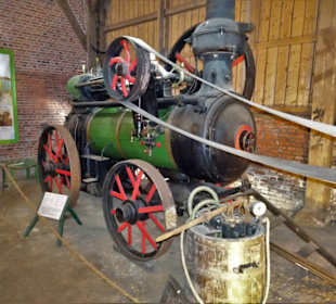 Lokomobile im Landwirtschaftsmuseum