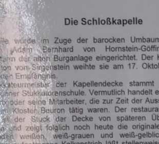 Schlosskapelle Hornstein