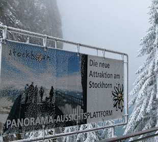 Stockhorn Mittelstation Anfang Mai 2014