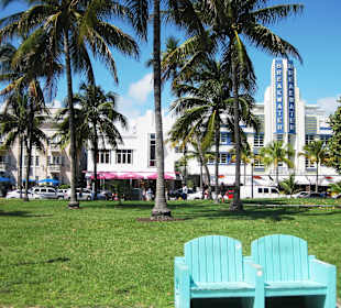 Blick auf den Ocean Drive