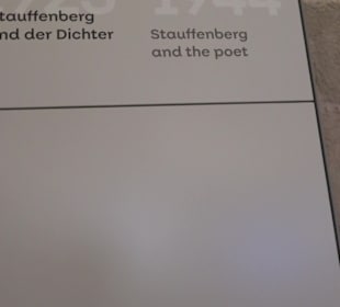 Stauffenberg-Gedenkstätte im Alten Schloss