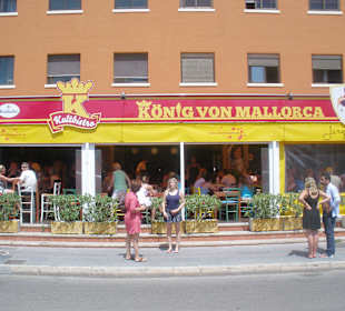 Außenansicht vom Lokal