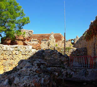 Burg von Alanya (Ic Kale) An&/Abfahrt