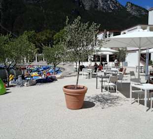 Impressionen von der Terrasse des Restaurants