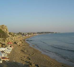 Blick zum No Name Beach