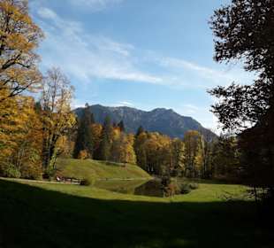 Schoßpark im Herbst