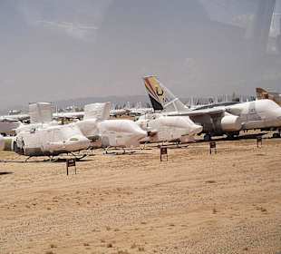 Bustour auf dem Airforce-Flugzeugfriedhof