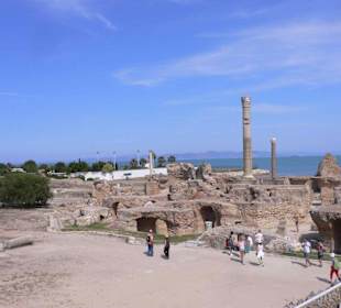 Les thermes de Carthage