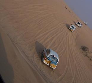 Mit Jeep die Dünen auf und ab 
