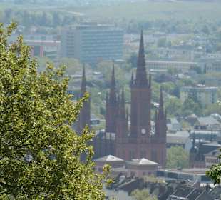 Neroberg: Ausblick vom Neroberg-Tempel