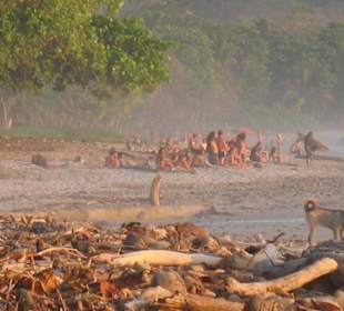 Coole leute am beach