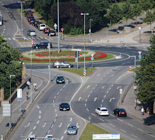 Ausblick von St. Petri auf die Puppenbrücke
