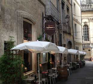 La tapaseria vue de la terrasse