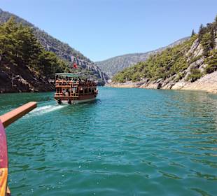 Oymapinar Baraji/ Stausee Green Lake & Green Canyon