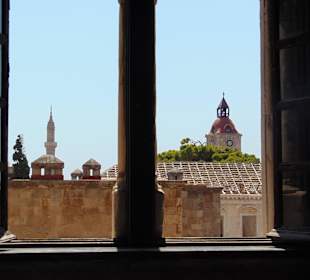 Вид на город